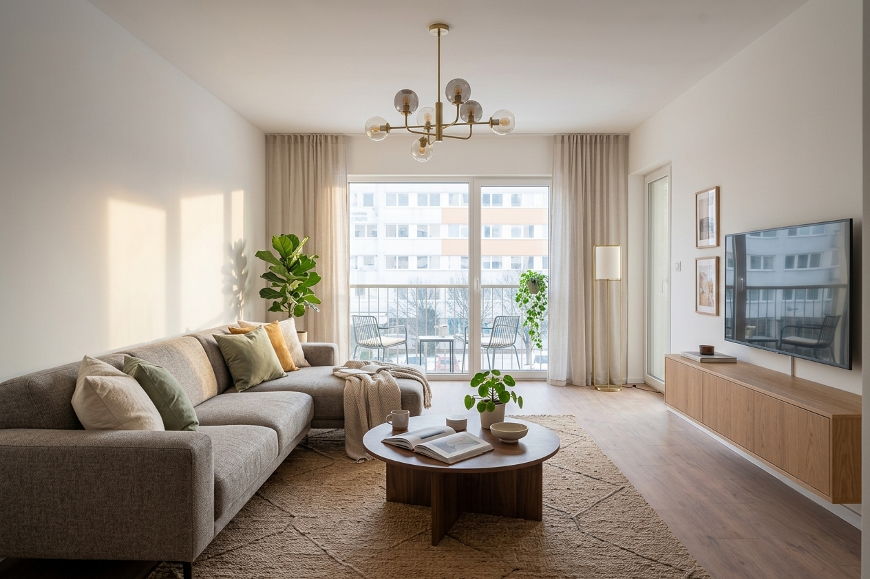 Nový 2-izbový byt s veľkou lodžiou v centre Martina, Cena: 199.800€
